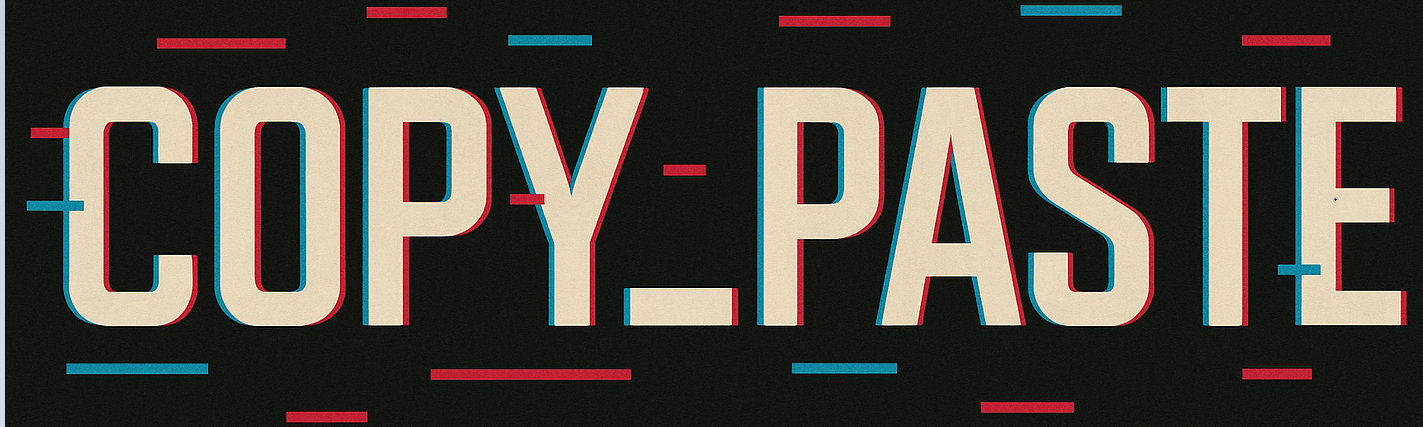 COPY_PASTE Banner